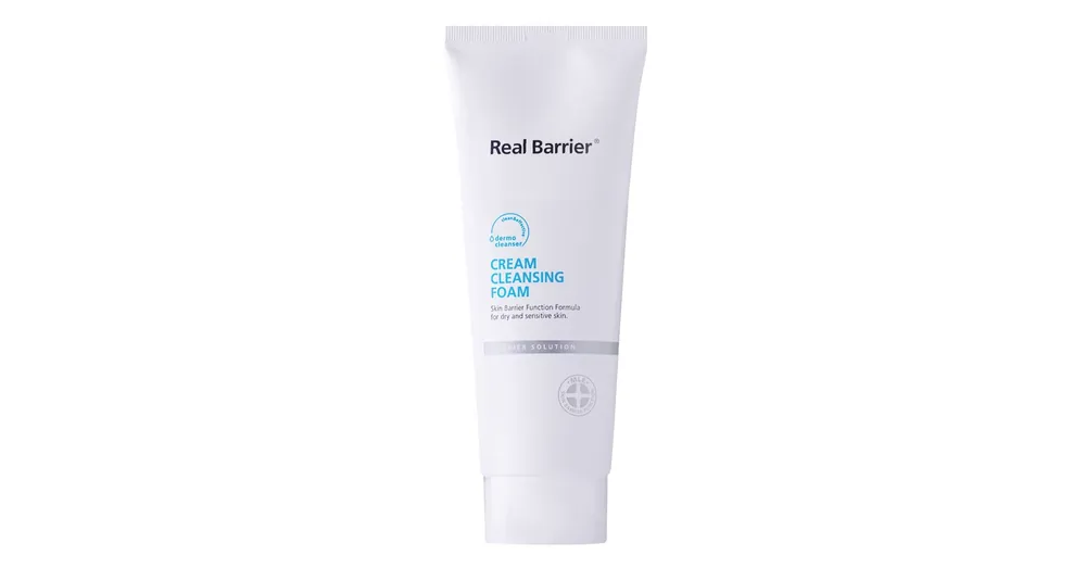 Vásárlói kedvenc Real Barrier Cream Cleansing Foam - Krémes Arctisztító Hab 120ml