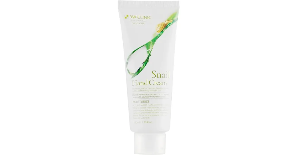 Azonnali szállítás 3W Clinic Moisturizing Snail Hand Cream – Hidratáló Kézkrém 100ml