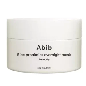 Abib Rice Probiotics Overnight Mask Barrier Jelly - Éjszakai Maszk Rizs-Probiotikummal 80ml Akció