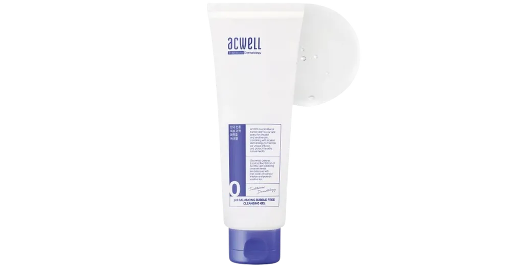 Acwell Ph Balancing Bubble Free Cleansing Gel – Arctisztító Gél Érzékeny Bőrre 160ml Csak ma