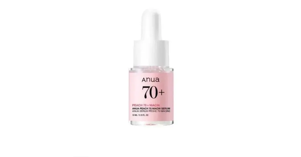 Anua Peach 70% Niacin Serum MINI - Ragyogásfokozó Szérum MINI 10ml Prémium