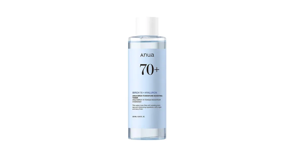 Legnépszerűbb Anua Birch 70% Moisture Boosting Toner - Hidratáló Toner Nyírfa Nedvvel 250ml