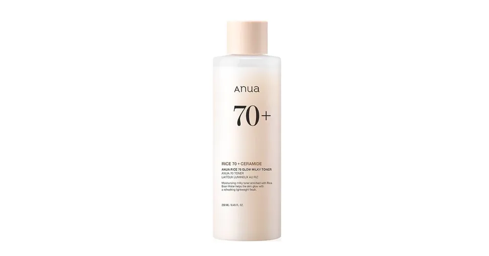 Kedvezmény Anua Rice 70 Glow Milky Toner - Tápláló Tonik Rizskivonattal és Ceramidokkal 250ml