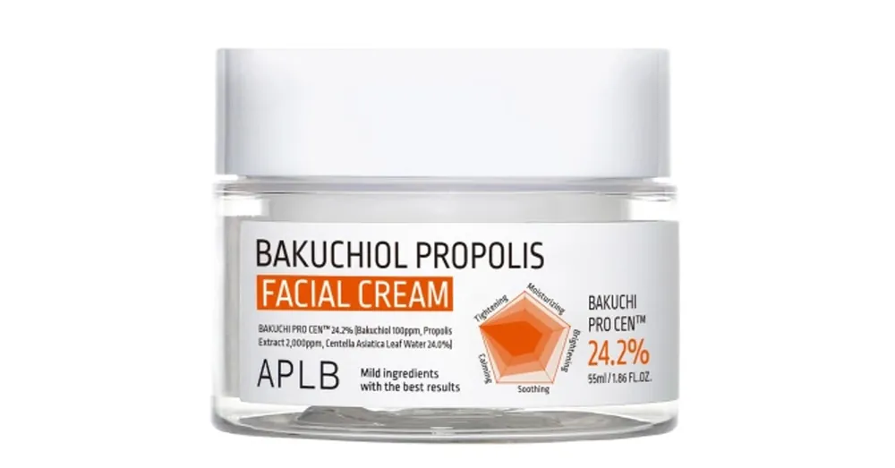 APLB Bakuchiol Propolis Facial Cream - Erősítő Krém 55ml Legnépszerűbb