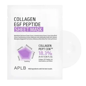 APLB Collagen EGF Peptide Sheet Mask - Hidratáló Arcmaszk 1db/25ml Nézd meg most