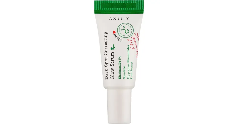 Végkiárusítás Axis-Y Dark Spot Correcting Glow Serum MINI– Bőrvilágosító Szérum 5ml