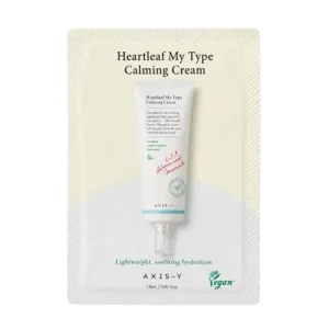 Axis-Y Heartleaf My Type Calming Cream (sample) – Nyugtató Hidratáló Krém 1.5ml (sample) Árcsökkenés