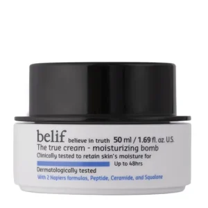 Belif The True Cream Moisturizing Bomb - Hidratáló Arckrém 50ml Vásárlói kedvenc