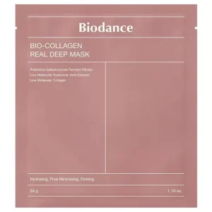 Kedvezmény Biodance Bio-Collagen Real Deep Mask - Mélyhidratáló Hidrogél Maszk Kollagénnel és Enzimekkel 1db/34g