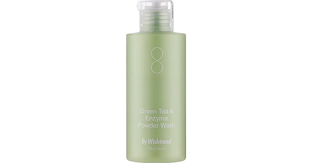 By Wishtrend Green Tea & Enzyme Powder Wash JUMBO - Enzim Por Arctisztításhoz JUMBO 110g Ne maradj le