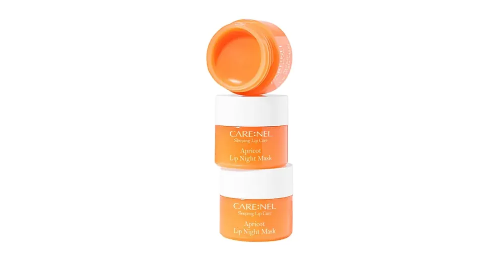 Vedd meg online CARENEL Apricot Lip Night Mask Set - Barackos Ajakmaszk Szett 5g/3db