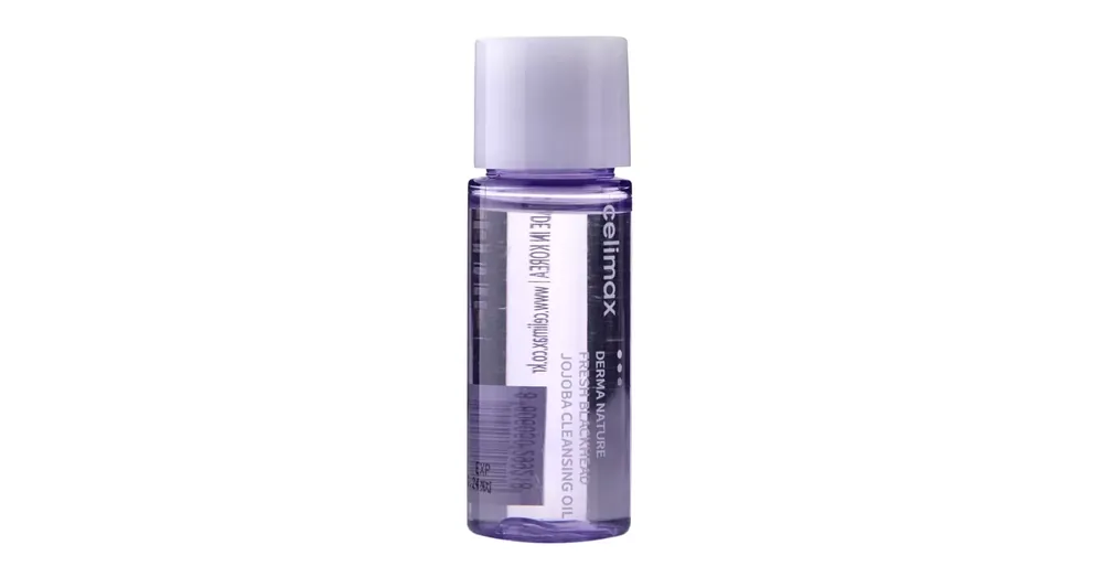 Különleges ajánlat Celimax Derma Nature Fresh Blackhead Jojoba Cleansing Oil MINI - Arctisztító Hidrofil Olaj MINI 20ml