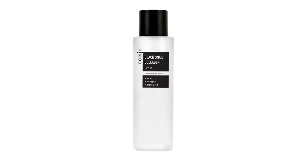 COXIR Black Snail Collagen Toner - Arctonik Csigamucinnal és Kollagénnel 150ml Ajánlat
