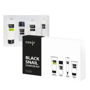COXIR Black Snail Starter Kit - Arcápoló Szett Csigakivonattal Kihagyhatatlan ajánlat