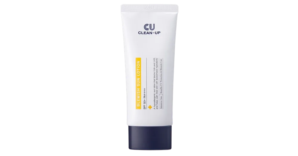 Ne maradj le CUSKIN Clean Up Blemish Sun Lotion 50+ PA++++ – Könnyű Fényvédő Lotion 60ml