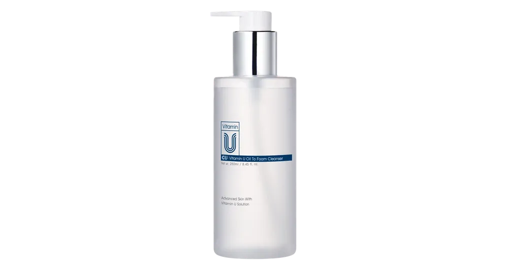 Azonnal elérhető CUSKIN Vitamin U Oil To Foam Cleanser – Tisztító Hidrofil Olajos Hab 250ml