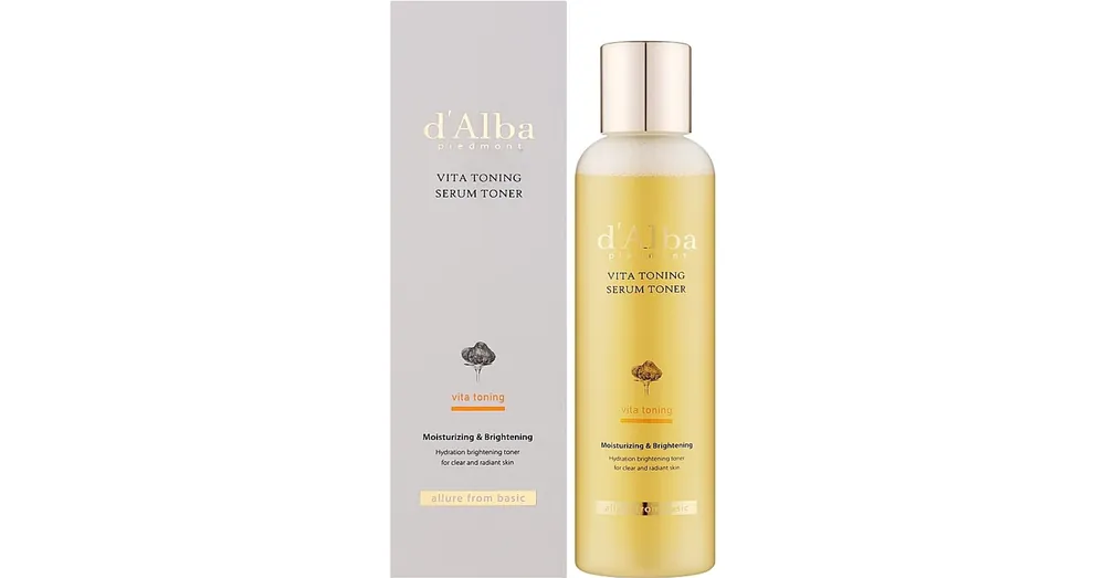 Vedd meg online D‘Alba Vita Toning Serum Toner - Tonik-Szérum C-Vitaminnal 180ml