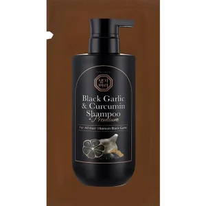 Újdonság Daeng Gi Meo Ri Black Garlic & Curcumin Shampoo (sample)– Regeneráló Sampon Hajra (sample) 7ml