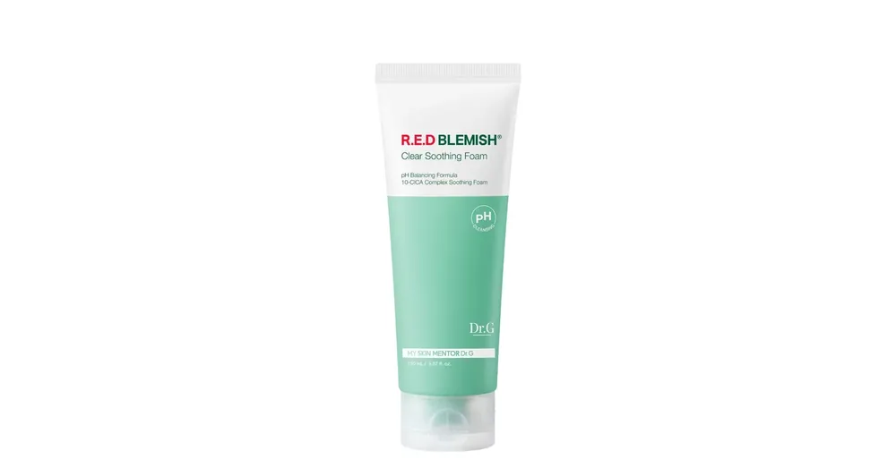 Dr. G pH Cleansing Red Blemish Clear Soothing Foam – Arctisztító Hab Ázsiai Gázlóval 150ml Ne maradj le
