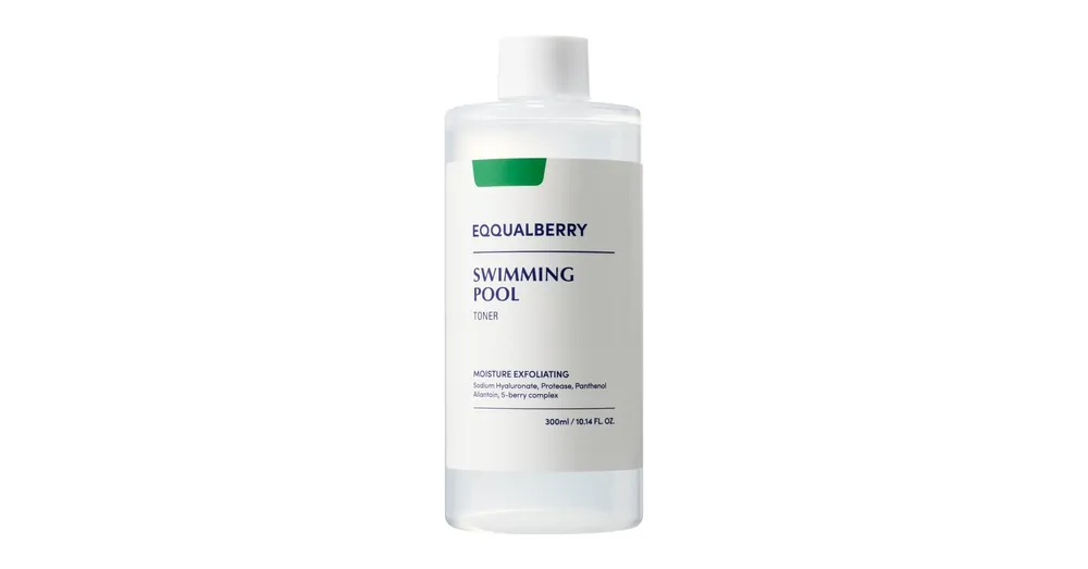 Kedvezményes ár EQQUALBERRY Swimming Pool Daily Facial Toner – Hidratáló És Hámlasztó Arctonik 300ml