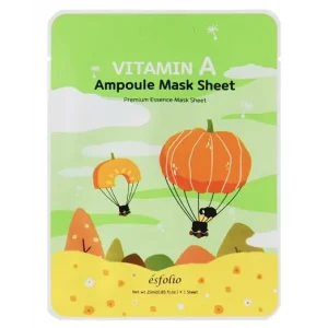 Esfolio Vitamin A Ampoule Mask Sheet - Fiatalító Arcmaszk 1db/25ml Szuper akció