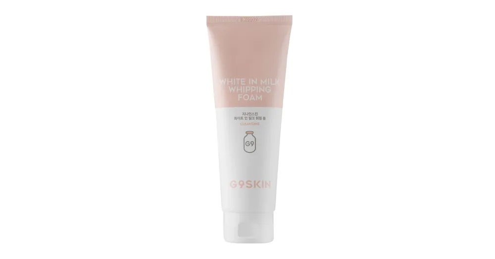 Prémium G9Skin White In Milk Whipping Foam - Világosító Arctisztító Hab 120ml