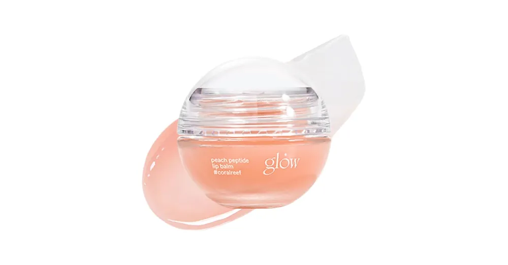 Exkluzív ajánlat GLOW Peach Peptide Repair Lip Balm – Coralreef – Regeneráló Ajakbalzsam 8g