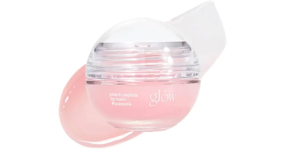 GLOW Peach Peptide Repair Lip Balm – PalePink – Regeneráló Ajakbalzsam 8g Árcsökkenés