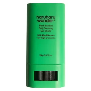Haruharu Wonder Black Bamboo Daily Soothing Sun Shield SPF 50+/PA++++ - Hűsítő SPF Stick Kémiai Szűrőkkel 20g Ajánlat
