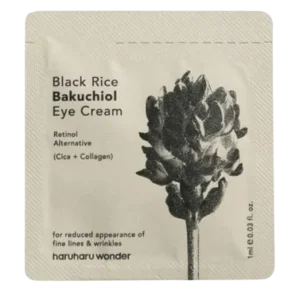 Haruharu Wonder Black Rice Bakuchiol Eye Cream SAMPLE - Szemkörnyékápoló Krém SAMPLE 1ml Árcsökkenés