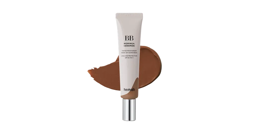 Vedd meg online Heimish Moringa Ceramide BB Cream SPF 30 PA++ - 31 Deep - BB Krém Keramiddal 30g