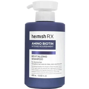 Vásárlói kedvenc Heimish RX Amino Biotin Revitalizing Shampoo – Hajhullás Elleni Sampon 400ml