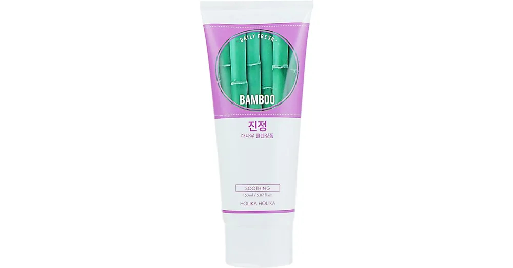 Holika Holika Daily Fresh Bamboo Cleansing Foam – Arctisztító Hab Bambusz Kivonattal 150ml Azonnali szállítás