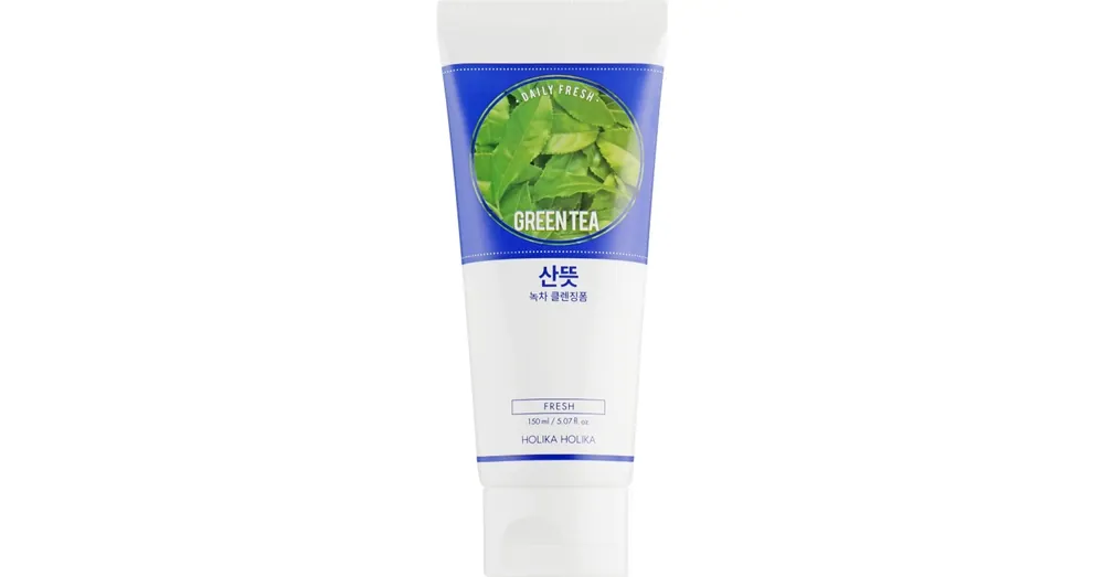 Holika Holika Daily Fresh Green Tea Cleansing Foam - Frissítő Tisztító Hab 150ml Szuper ajánlat