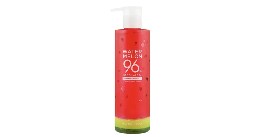 Gyors szállítás Holika Holika Water Melon 96% Soothing Gel - Arc- és Testgél Görögdinnye Kivonattal 390ml