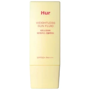 Kiárusítás House of Hur Weightless Sun Fluid SPF50+ PA++++ - Könnyű Fényvédő Yuja Kivonattal 50ml