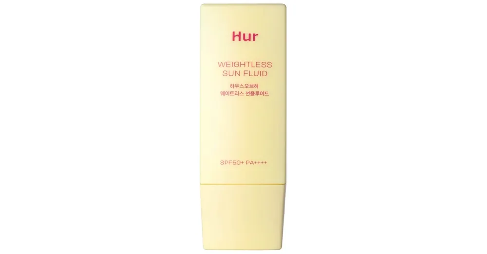 Kiárusítás House of Hur Weightless Sun Fluid SPF50+ PA++++ - Könnyű Fényvédő Yuja Kivonattal 50ml