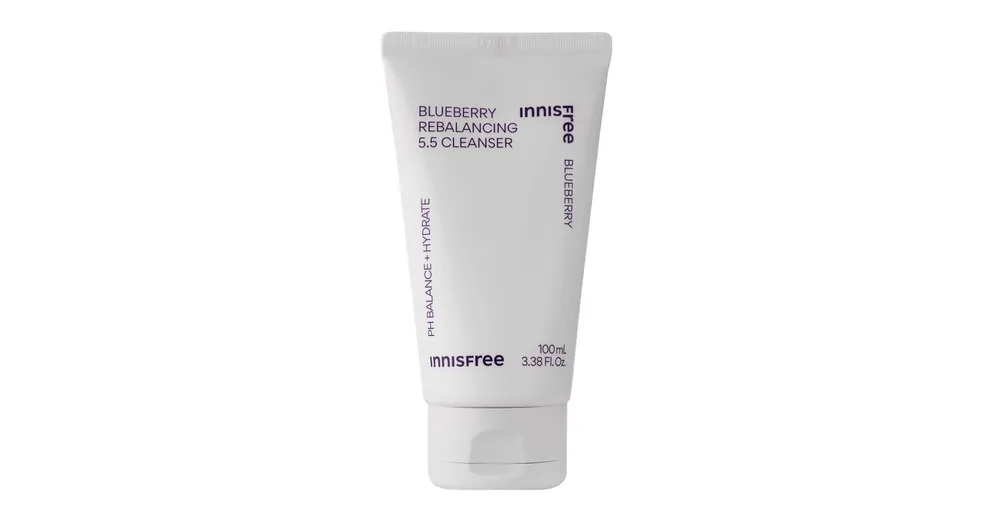 Innisfree Blueberry Rebalancing 5.5 Cleanser - Kiegyensúlyozó Arclemosó Áfonya Kivonattal 100ml Outlet