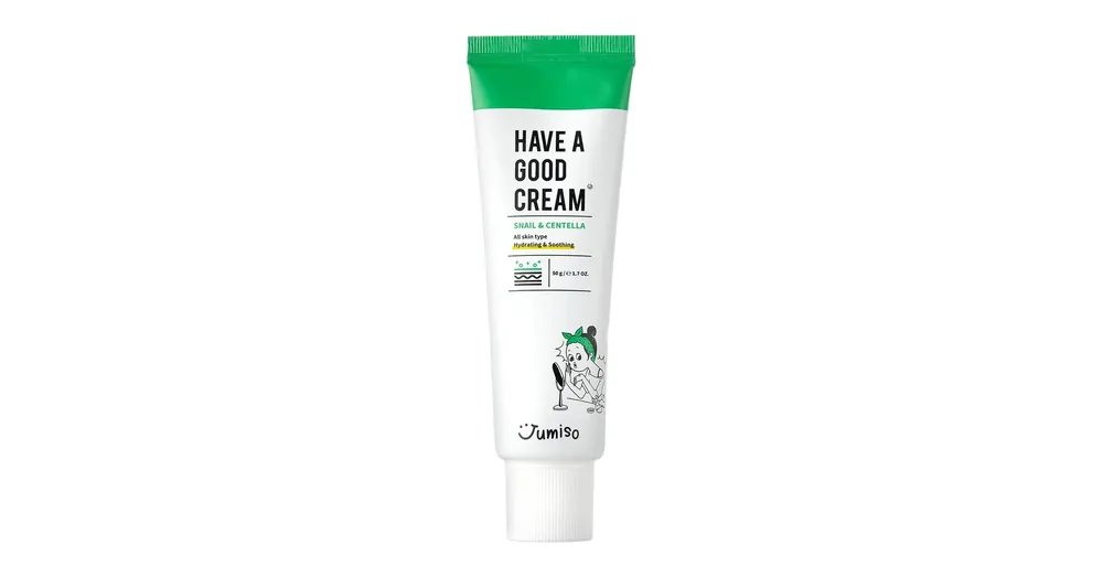 Bestseller Jumiso Have A Good Cream Snail & Centella - Arckrém Erzékeny és Irritált Bőrre 50g