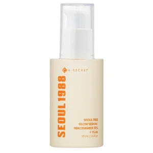 K-SECRET SEOUL 1988 Glow Serum Niacinamide 15% + Yuja – Bőrvilágosító Szérum Niacinamiddal 30ml Kedvezményes ár