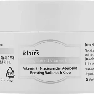 Klairs Freshly Juiced Vitamin E Mask MINI – Hidratáló Arcmaszk E-Vitaminnal MINI 15ml Végkiárusítás