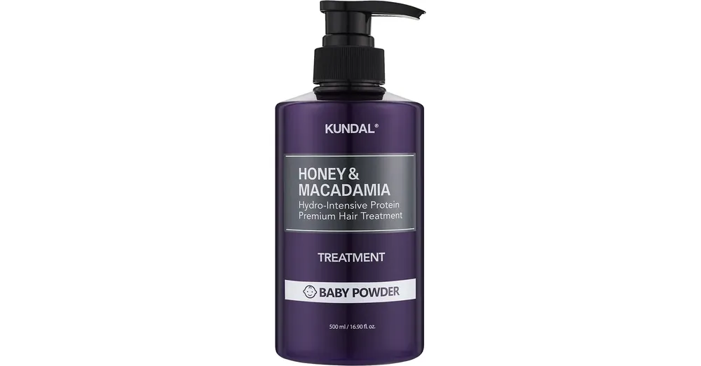 Korlátozott ajánlat Kundal Honey & Macadamia Baby Powder Treatment - Hidratáló Hajkondicionáló 500ml