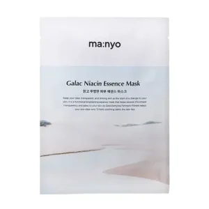 Szezonális akció Manyo Galac Niacin Essence Mask – Bőrtónus Kiegyenlítő Fátyolmaszk 1db/30g