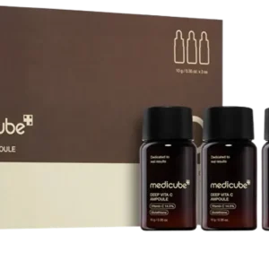 Medicube Deep Vita C Ampoule 2.0 - Világosító Ampullák Arcra 3db x 10g Kiárusítás