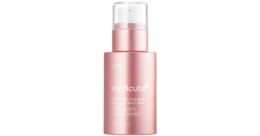 Alacsony ár Medicube PDRN Pink Collagen Exosome Shot Serum 2000 – Regeneráló Szérum Mikrotűkkel 30ml