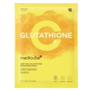 Csak ma Medicube Deep Vita C Glutathione Brightening Mask – Folthalványító Fátyolmaszk 1db/27ml