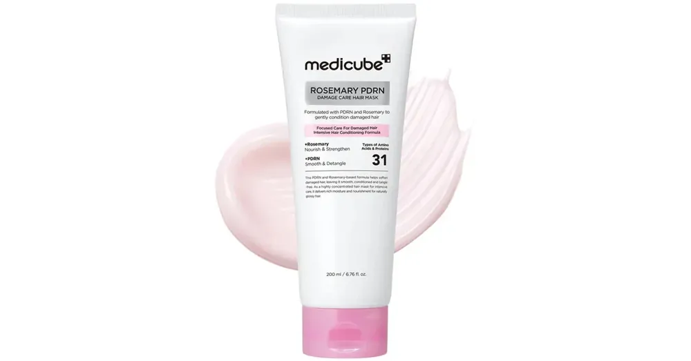 Azonnali szállítás Medicube Rosemary PDRN Damage Care Hair Mask – Regeneráló Hajmaszk 200ml