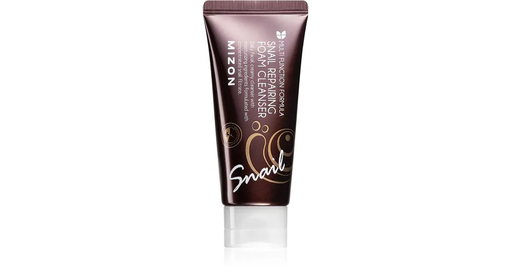 MIZON Snail Repairing Foam Cleanser - Regeneráló Arctisztító Hab Csigamucinnal 60ml Kedvezmény