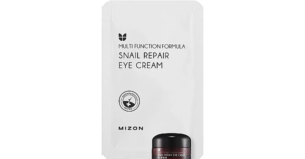 Mizon Snail Repair Eye Cream (sample) – Regeneráló Csiganyálas Szemkörnyékápoló Krém (sample) 2ml Végkiárusítás