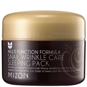 Mizon Snail Wrinkle Care Sleeping Pack – Ránctalanító Éjszakai Maszk 80ml Expressz szállítás